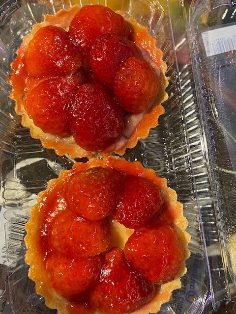 Tartelette aux fraises : photo du produit rappelé le 03/12/2024