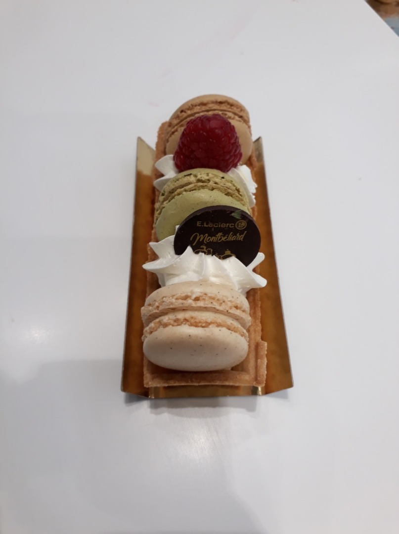 Tartelette finger macaron E.Leclerc Montbeliard : photo du produit rappelé le 23/06/2022