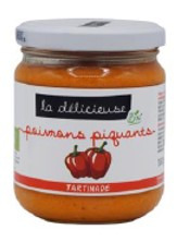 Tartinable poivrons piquants 180g La Délicieuse : photo du produit rappelé le 21/08/2025