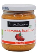 Tartinable tomate basilic 180g La Délicieuse : photo du produit rappelé le 21/08/2025