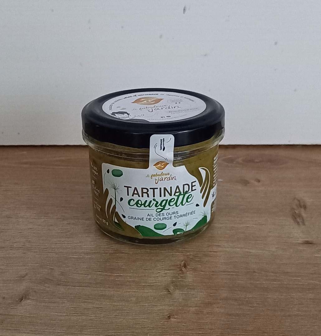 Tartinade courgette Le Fabuleux Jardin : photo du produit rappelé le 23/10/2024