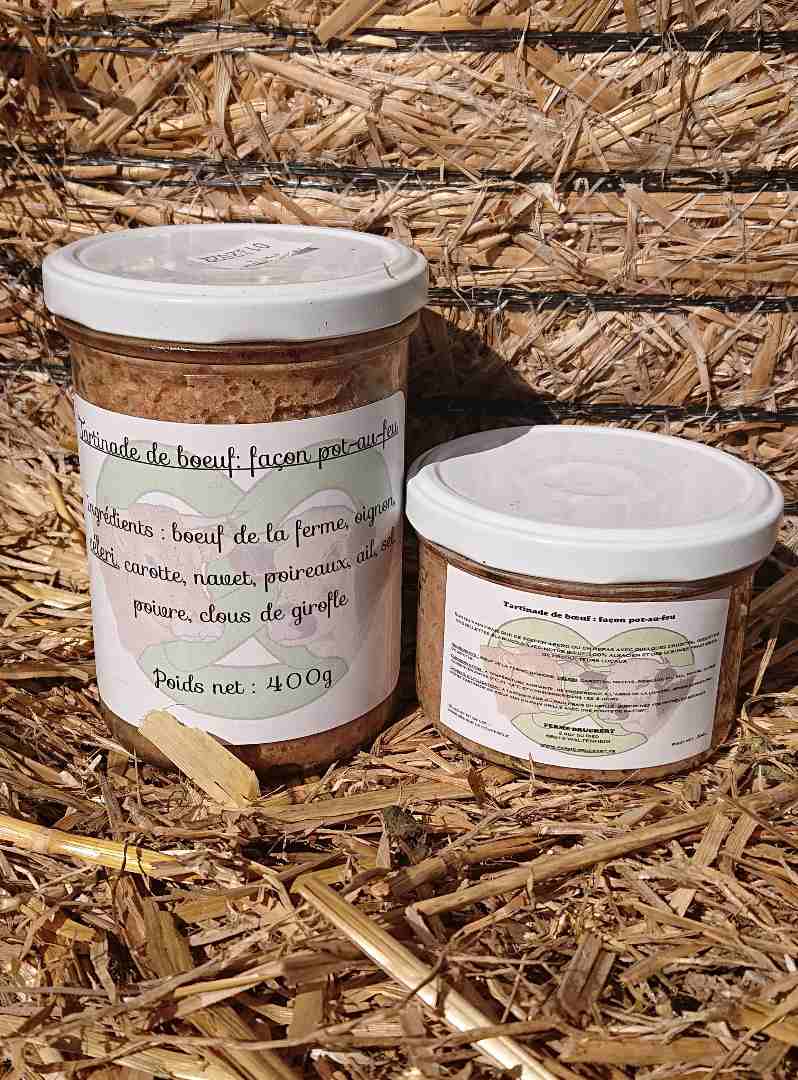 Tartinade de boeuf : photo du produit rappelé le 18/03/2025