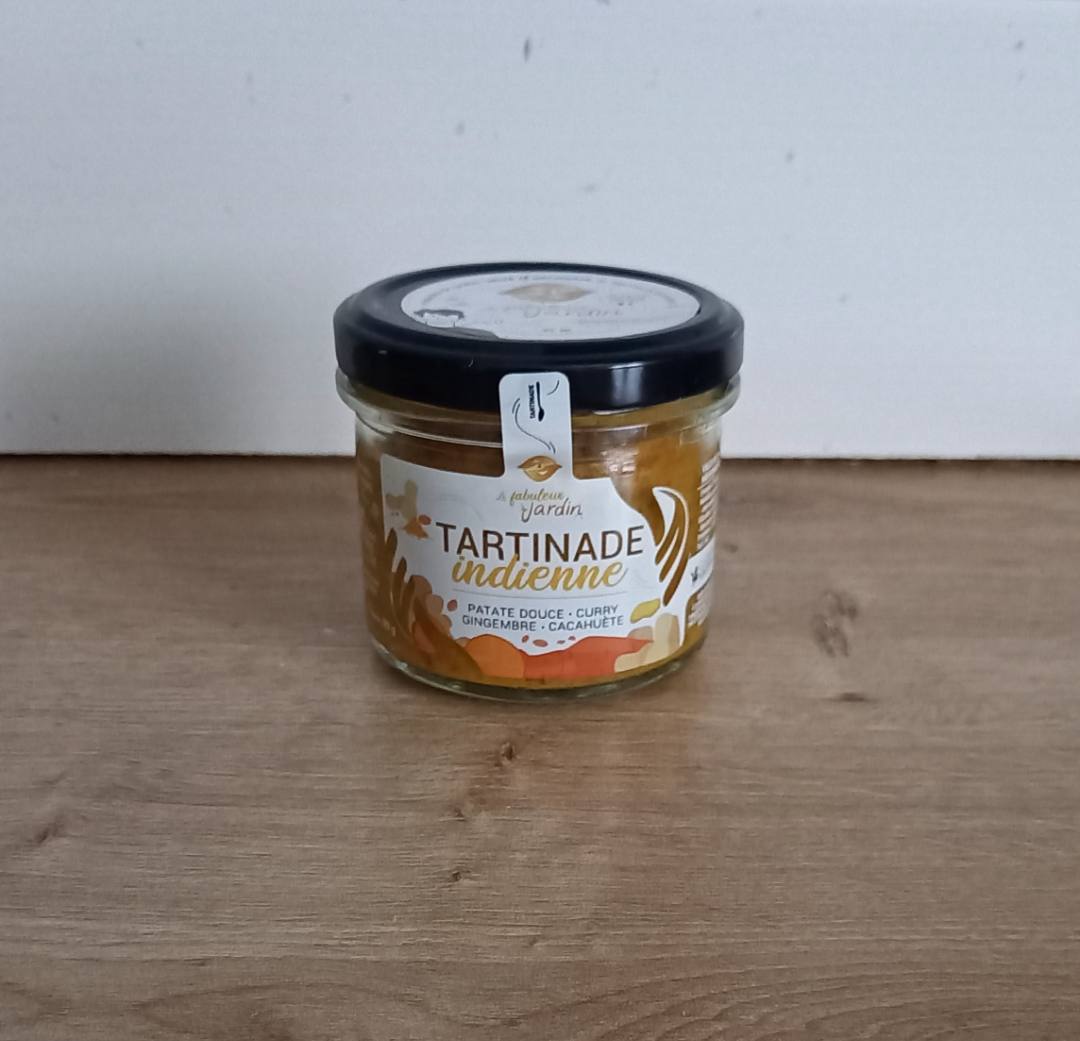 Tartinade indienne Le Fabuleux Jardin : photo du produit rappelé le 22/10/2024