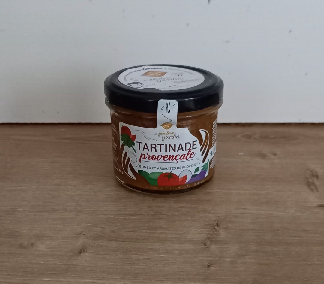 Tartinade provençale Le Fabuleux Jardin : photo du produit rappelé le 23/10/2024