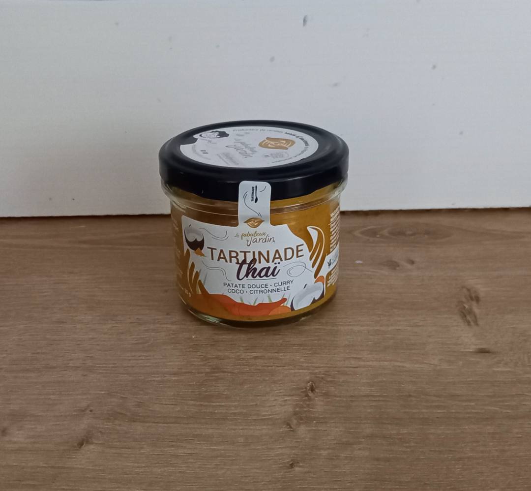Tartinade thaï Le Fabuleux Jardin : photo du produit rappelé le 23/10/2024