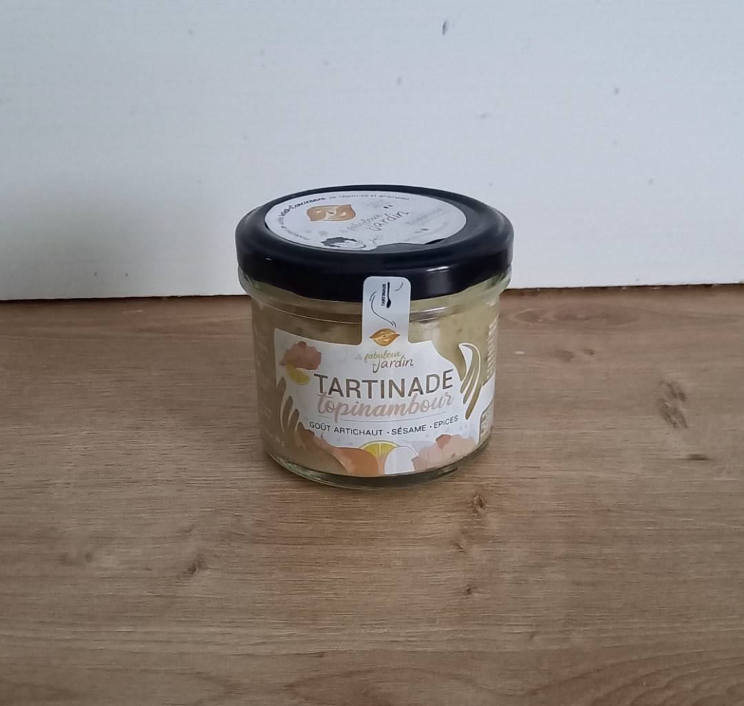 Tartinade topinambour Le Fabuleux Jardin : photo du produit rappelé le 23/10/2024