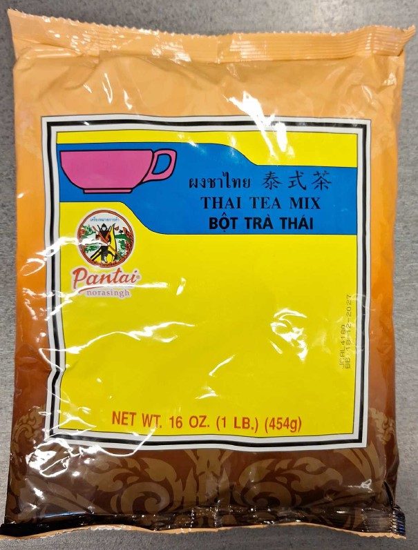 Tea thai mixed Pantai : photo du produit rappelé le 03/04/2025