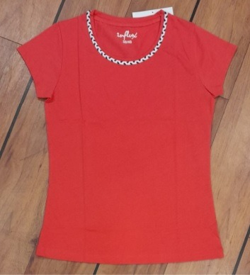 Tee shirt manches courtes femme et debardeur femme Influx : photo 2 sur 3 du produit rappelé le 05/07/2024