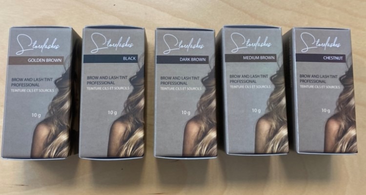 Teinture cils et sourcils couleur Storelashes : photo 2 sur 3 du produit rappelé le 10/10/2022