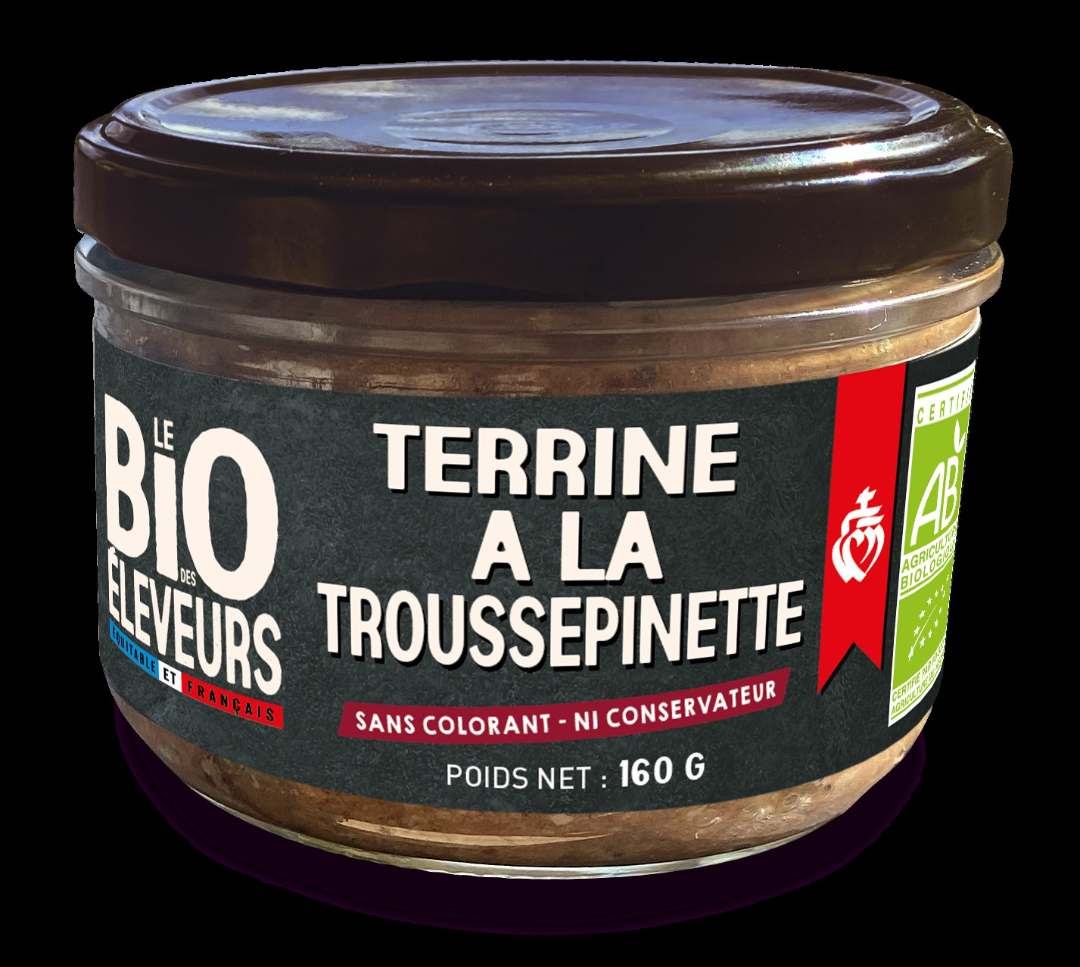 Terrine à la troussepinette Le BIO des Eleveurs : photo du produit rappelé le 30/09/2025