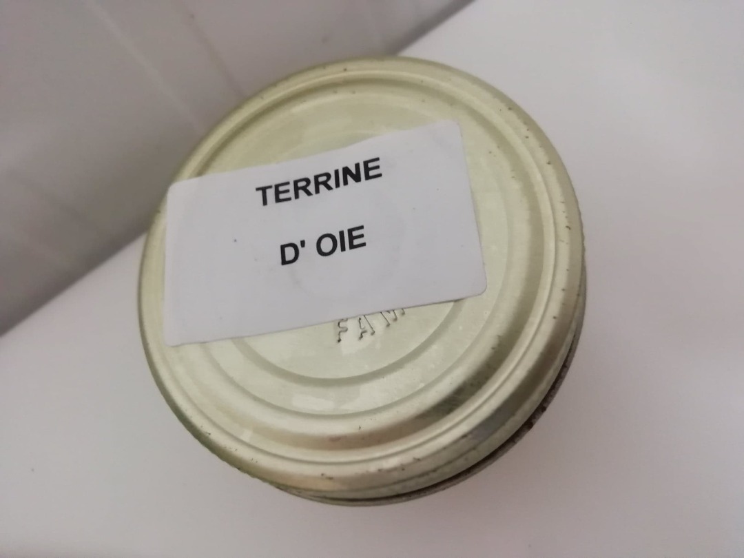 Terrine d oie : photo 2 sur 2 du produit rappelé le 03/06/2021