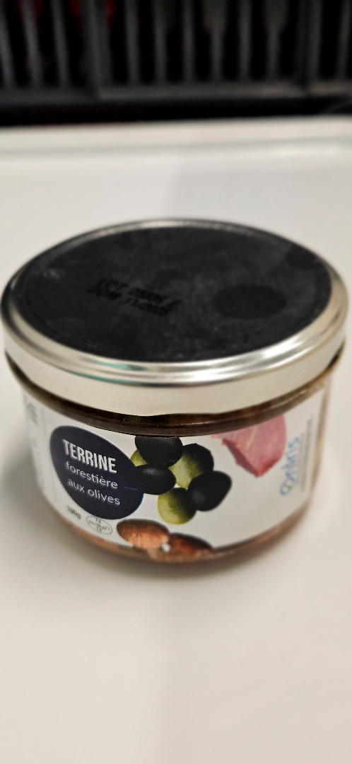 Terrine de campagne Oniris : photo du produit rappelé le 30/09/2024