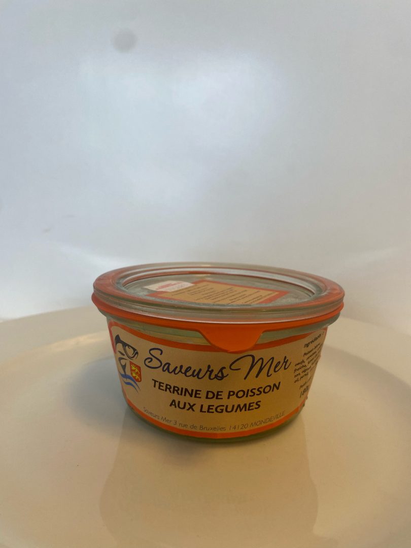 Terrine de poisson 180g et 360g Saveurs Mer : photo du produit rappelé le 12/10/2023