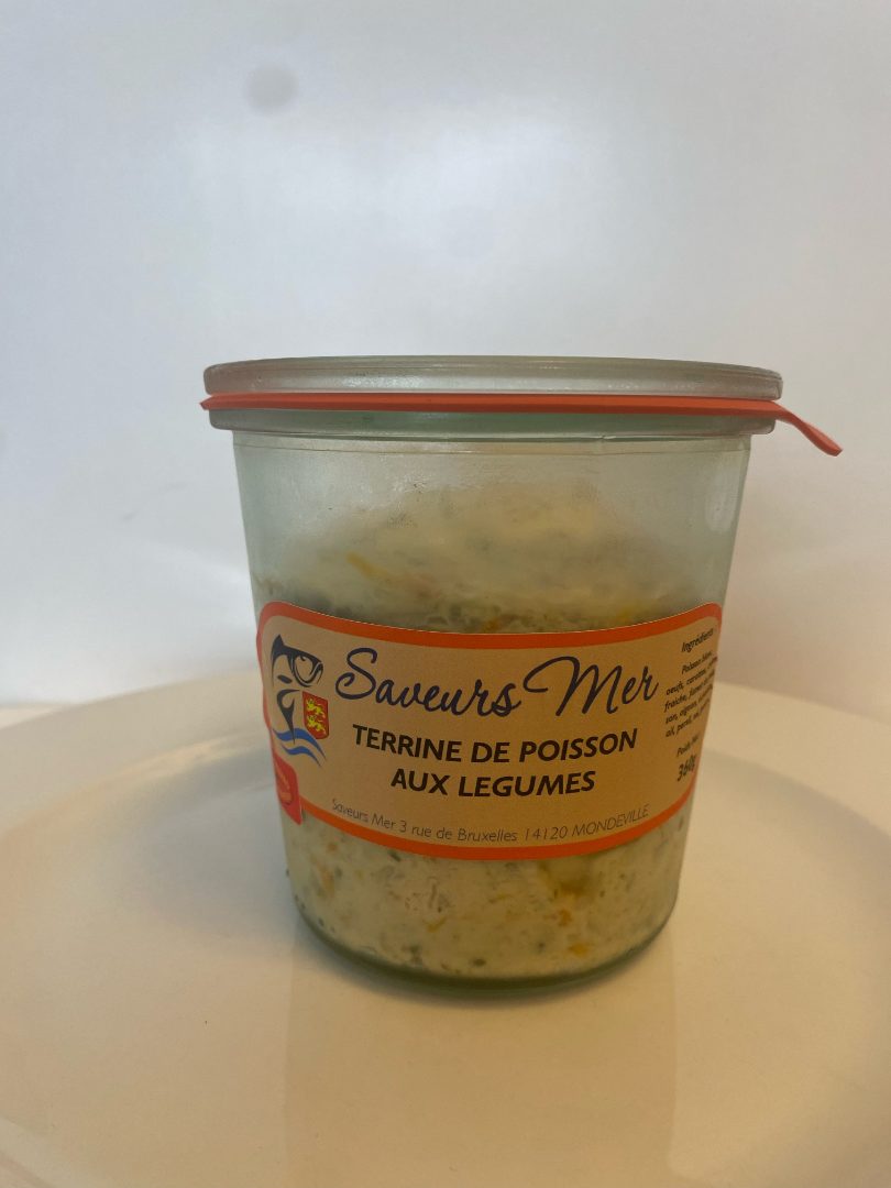 Terrine de poisson 180g et 360g Saveurs Mer : photo 2 sur 2 du produit rappelé le 12/10/2023