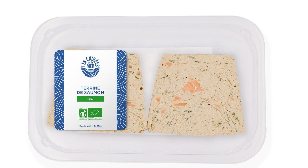 Terrine de saumon bio Les Entrées de la Mer : photo du produit rappelé le 20/01/2022