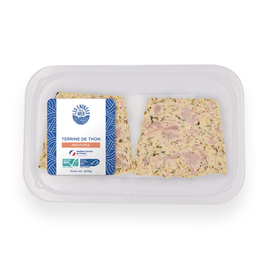 Terrine de thon Les Entrées de la Mer : photo du produit rappelé le 20/01/2022