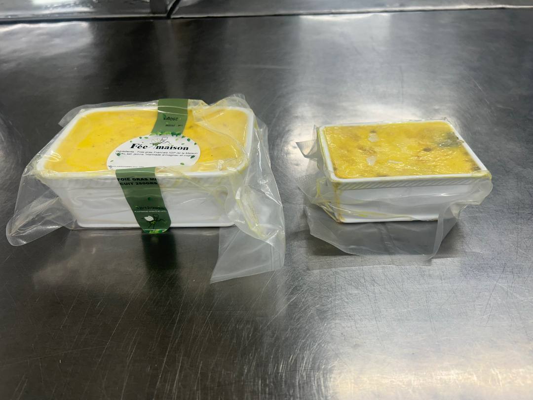 Terrine foie gras mi cuit Fee Maison : photo du produit rappelé le 22/12/2025