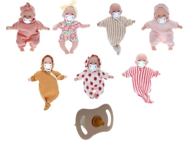 Tétine bébé frisette : photo du produit rappelé le 22/10/2021