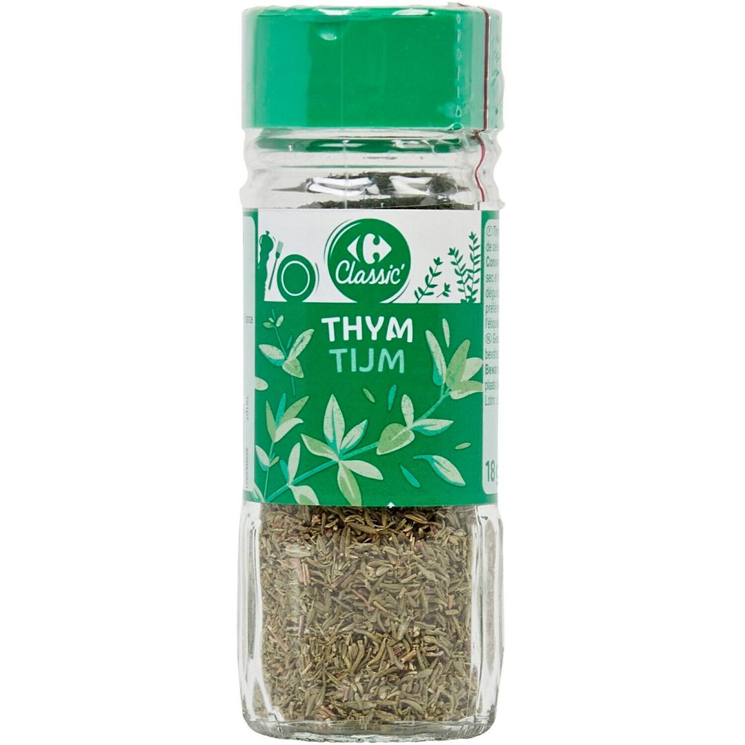 Thym Carrefour Classic : photo du produit rappelé le 11/07/2025