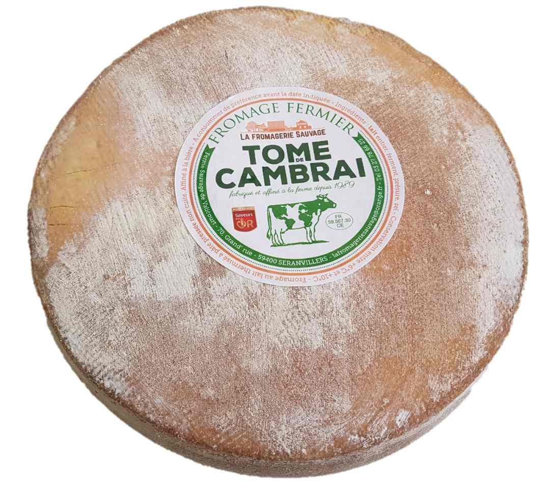 Tome de cambrai au lait pasteurise : photo du produit rappelé le 11/03/2024