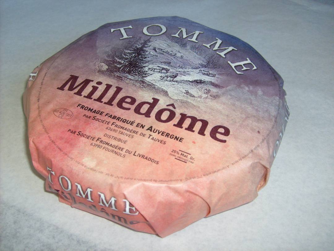 Tome grise Milledôme : photo 2 sur 2 du produit rappelé le 28/10/2024