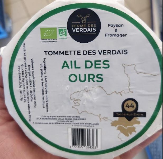 Tomette des verdais Ferme des Verdais : photo 4 sur 4 du produit rappelé le 07/08/2023