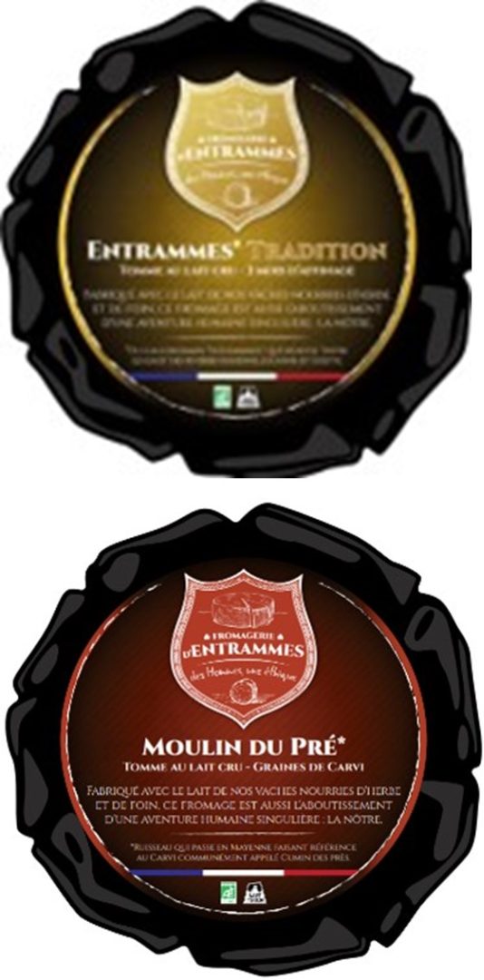 Tomme 1.7kg à pâte pressée non cuite Fromagerie d'Entrammes : photo 3 sur 3 du produit rappelé le 23/08/2024
