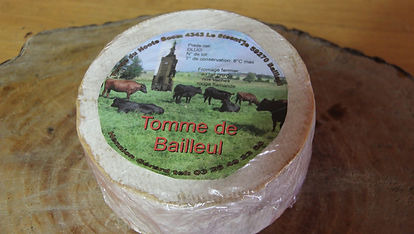 Tomme de bailleul : photo du produit rappelé le 25/03/2024