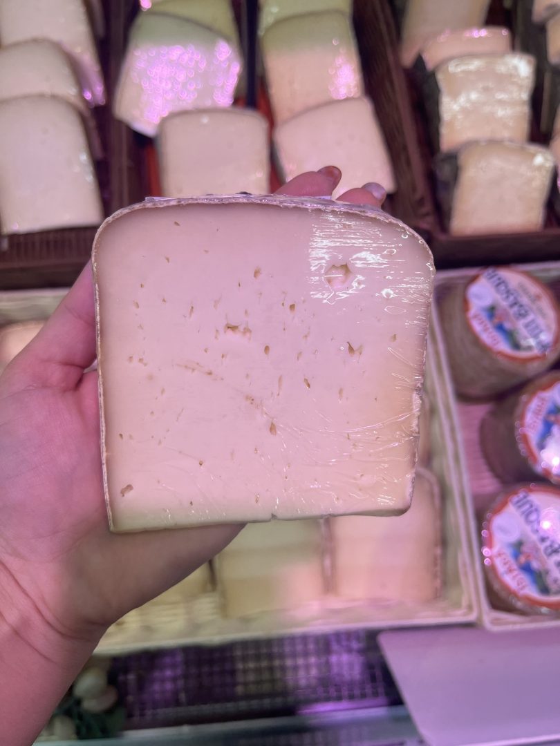 Tomme de bazas : photo du produit rappelé le 14/12/2023