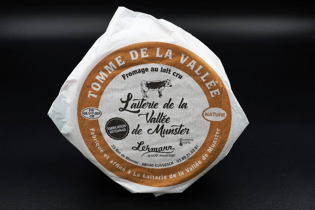 Tomme de la vallée Laiterie de la Vallée de Munster : photo du produit rappelé le 22/12/2022