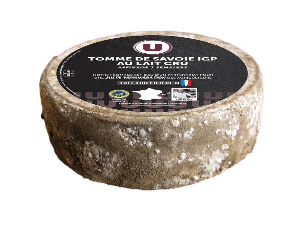 Tomme de savoie IGP u saveurs : photo du produit rappelé le 19/05/2023