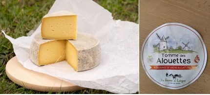 Tomme des alouettes La Ferme de Liègue : photo du produit rappelé le 06/02/2026