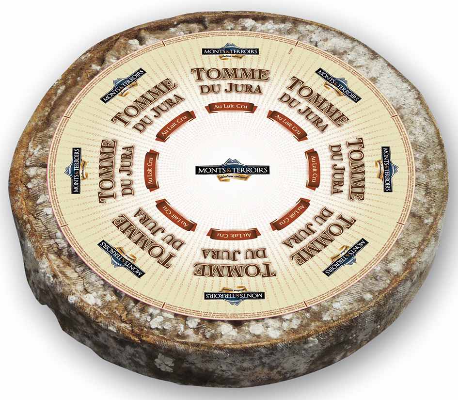 Tomme du jura juramont Monts et Terroirs : photo du produit rappelé le 12/12/2023