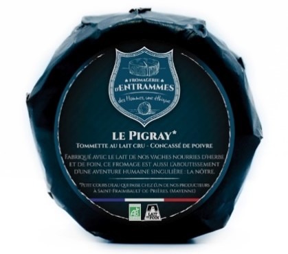 Tommette 250g à pâte pressée non cuite Fromagerie d'Entrammes : photo 3 sur 4 du produit rappelé le 23/08/2024
