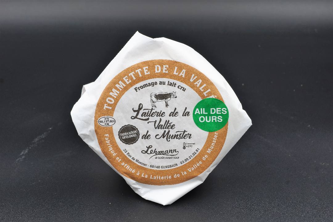 Tommette de la vallée Laiterie de la Vallée de Munster : photo 2 sur 4 du produit rappelé le 22/12/2022