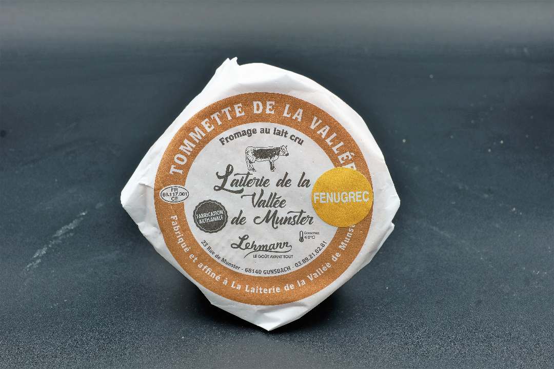 Tommette de la vallée Laiterie de la Vallée de Munster : photo 3 sur 4 du produit rappelé le 22/12/2022
