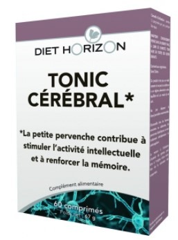 Tonic cerebral 60 comprimés Diet Horizon : photo du produit rappelé le 02/09/2021