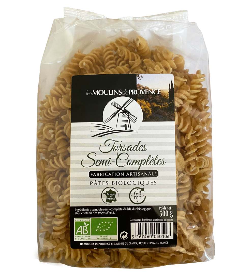 Torsade semi complète bio 500gr Moulin de Provence : photo du produit rappelé le 11/09/2025