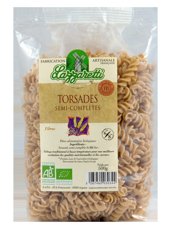 Torsades bio Lazzzaretti : photo du produit rappelé le 11/09/2025