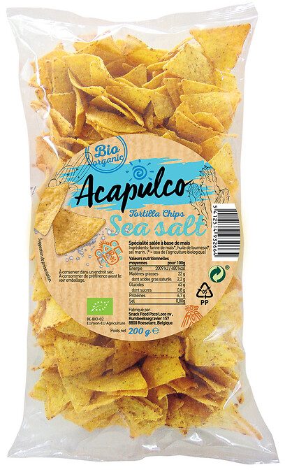 Tortilla chips maïs Acapulco : photo du produit rappelé le 01/08/2022