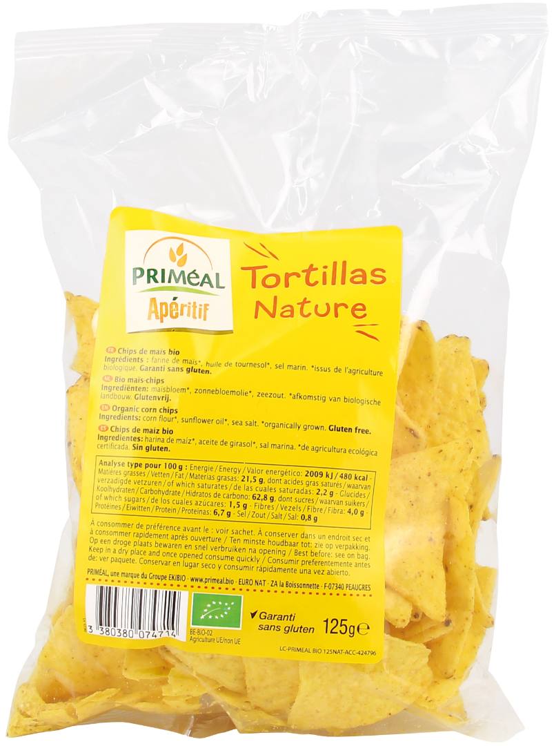Tortillas Primeal : photo du produit rappelé le 04/08/2022