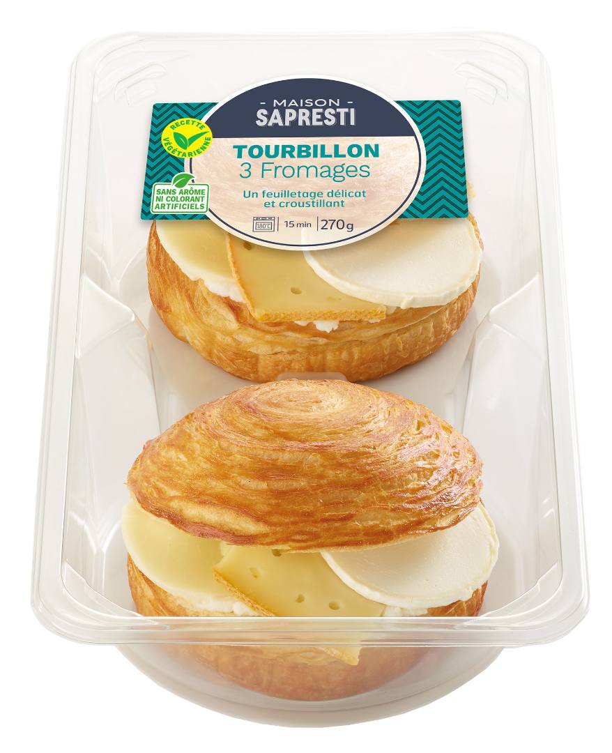 Tourbillon 3 fromages Maison Sapresti : photo du produit rappelé le 28/05/2021