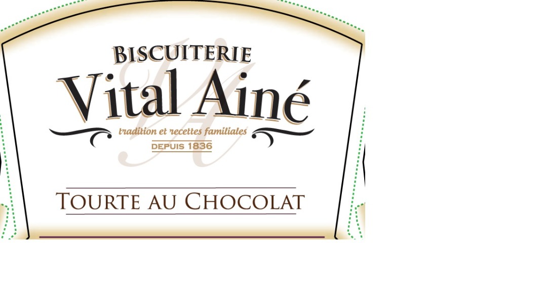 Tourte au chocolat 340 g Biscuiterie Vital : photo du produit rappelé le 30/06/2022