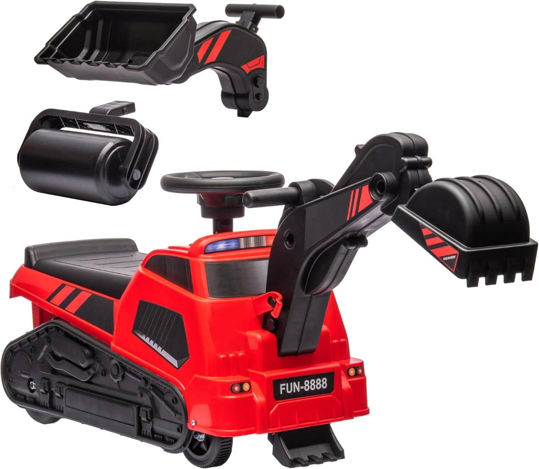 Tractopelle enfant porteur Homcom : photo du produit rappelé le 11/02/2025