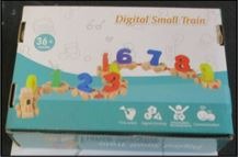 Train en bois age 3 Digital Small Train : photo 2 sur 2 du produit rappelé le 17/03/2025