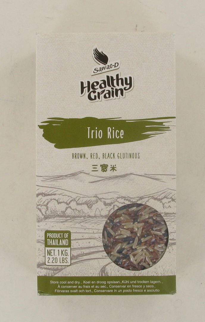 Trio de riz Sawat-D : photo du produit rappelé le 02/08/2023