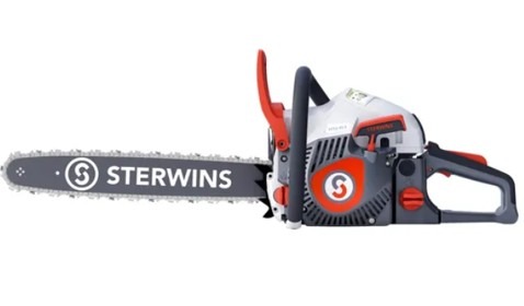 Tronçonneuse thermique sterwins 56cm3, guide de 45cm - pcs2-45es.4 : photo du produit rappelé le 23/10/2026