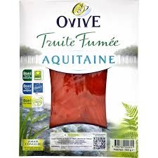 Truite fumée Ovive : photo du produit rappelé le 19/08/2026