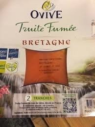 Truite fumée Ovive : photo 2 sur 5 du produit rappelé le 19/08/2026