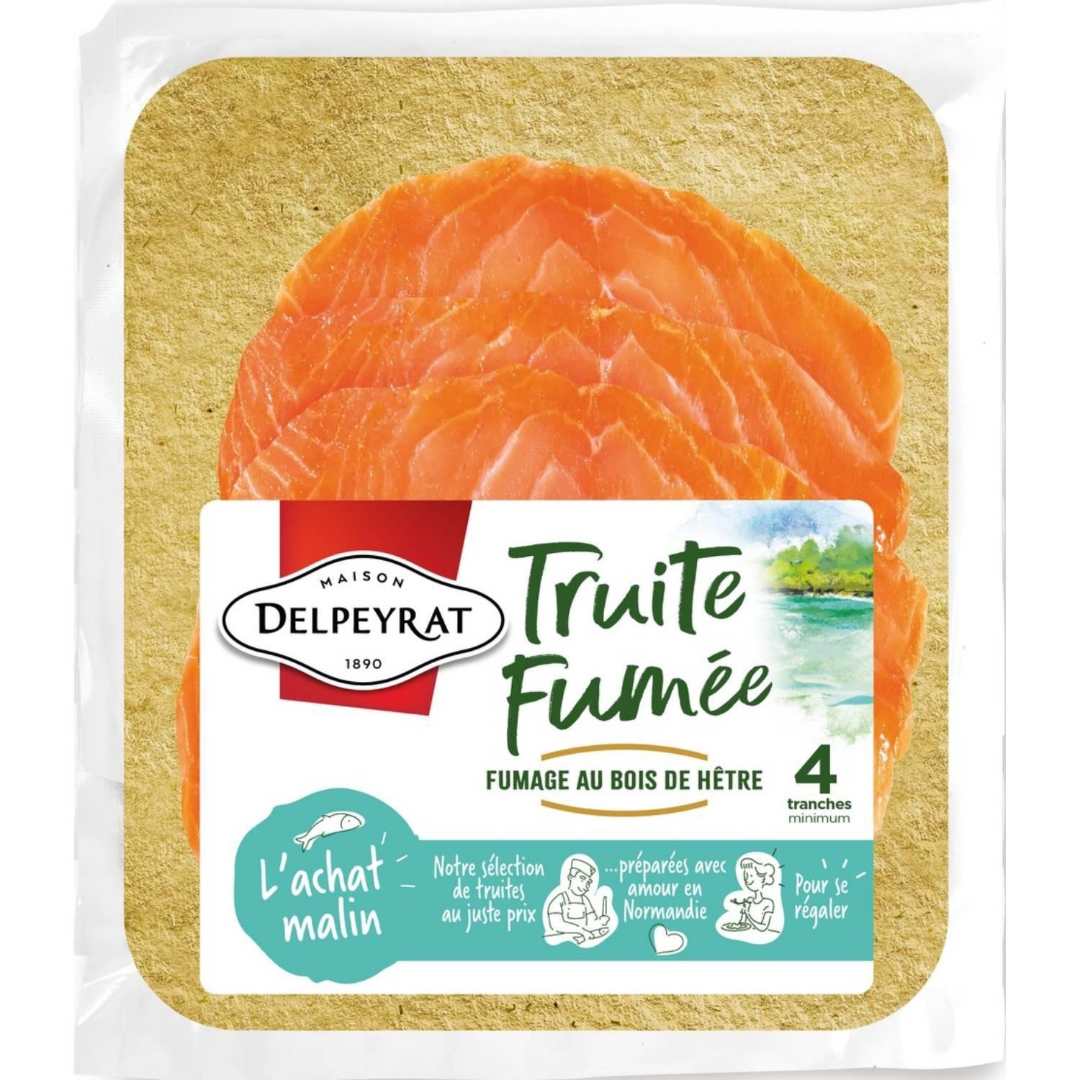 Truites et saumons fumés Delpeyrat : photo 2 sur 3 du produit rappelé le 19/08/2026
